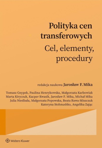 Polityka cen transferowych. Cel, procedury...