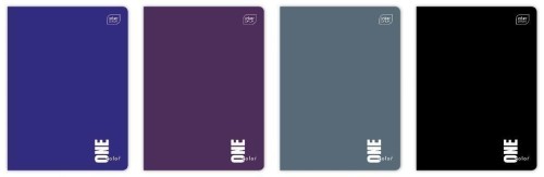 Zeszyt A5/80K kratka One Color (10szt), INTERDRUK
