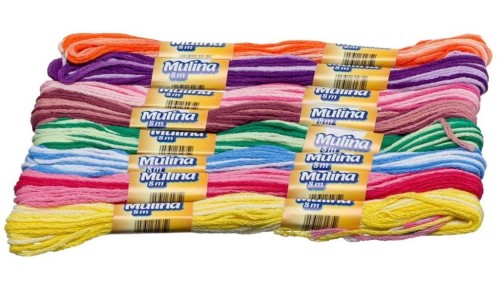 Mulina mulitkolor 8m 8szt, Brewis