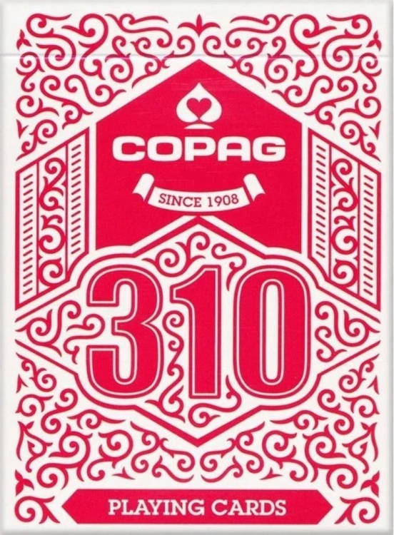 Karty do gry Copag 310 Regular Index Poker czerw