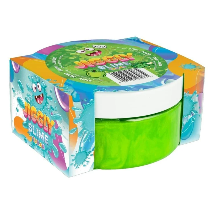 Jiggly Slime zapachowy Zielone jabłko 200g TUBAN