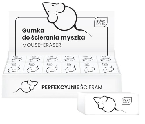Gumka Mouse (36szt) YN NOSTER, INTERDRUK