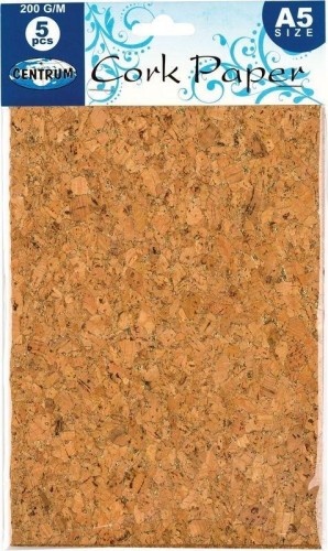 Papier korkowy A5 5szt 80313, Centrum