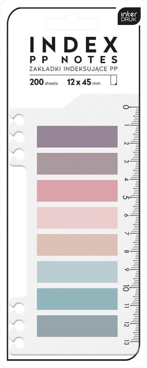 Zakładki indeksujące PP Palette 200szt, INTERDRUK