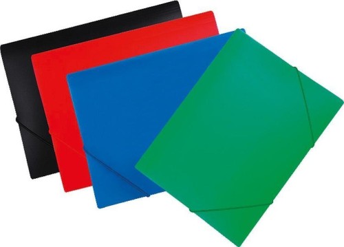 Teczka na gumkę A4 Focus czarna, Panta Plast