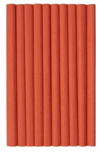 Bibuła marszczona brąz 10szt 50x200cm HERLITZ