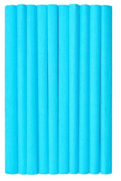 Bibuła marszczona lazurowa 10szt 50x200cm HERLITZ