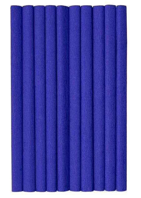 Bibuła marszczona fioletowa 10szt 50x200cm HERLIZ