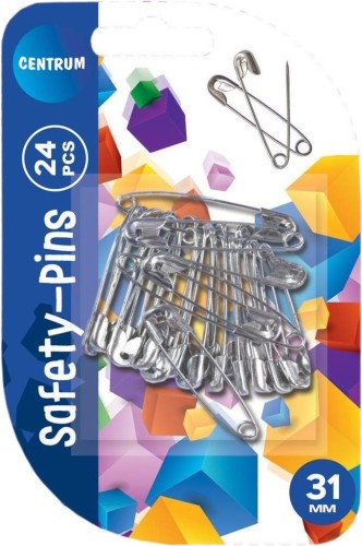 Agrafki 31mm 24szt bls, Centrum