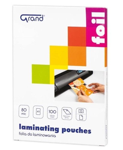Folia do laminowania A5 100szt GRAND, Grand