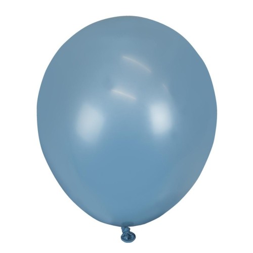 Balony pastelowe jednokolorowe niebieski 10szt