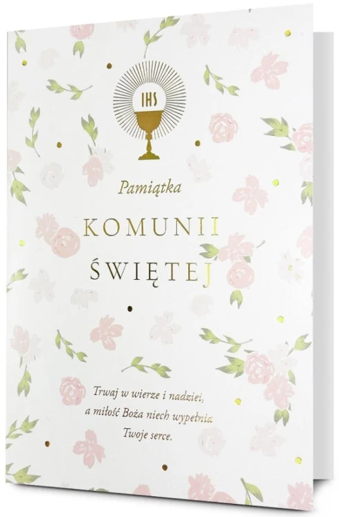 Karnet B6 Komunia
