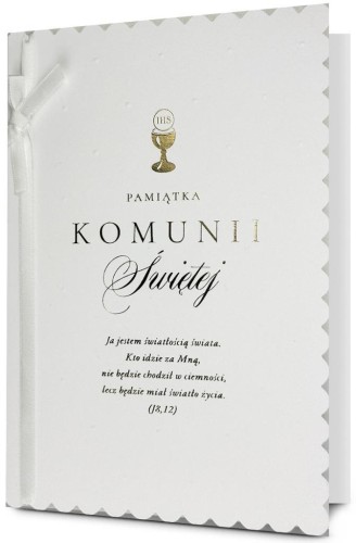 Karnet B6 Komunia