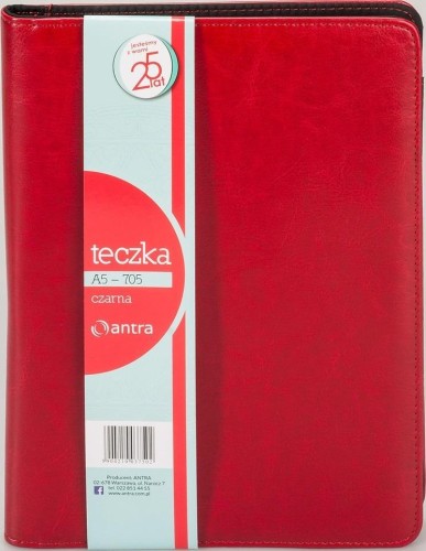 Teczka A5 705 czerwona, Antra