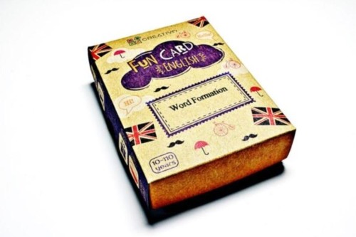 Fun Card English Word Formation CREATIVO, Creativo