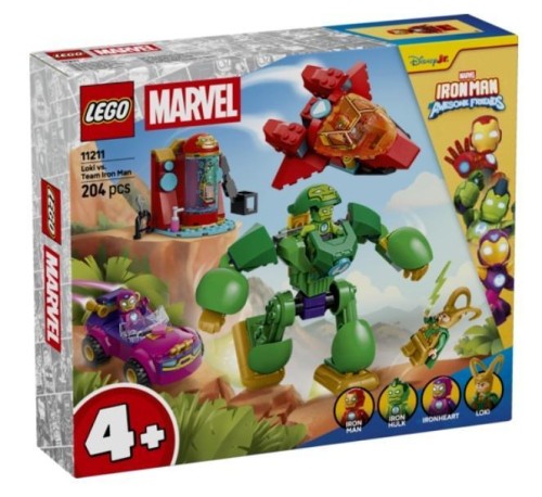 LEGO(R) DISNEY 11211 Loki vs. Team Iron Man