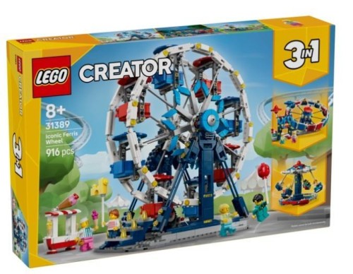 LEGO(R) CREATOR 31389 Iconic Ferris Wheel, LEGO(R)