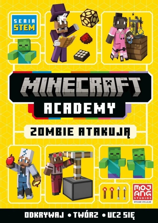 Minecraft Academy. Zombie atakują