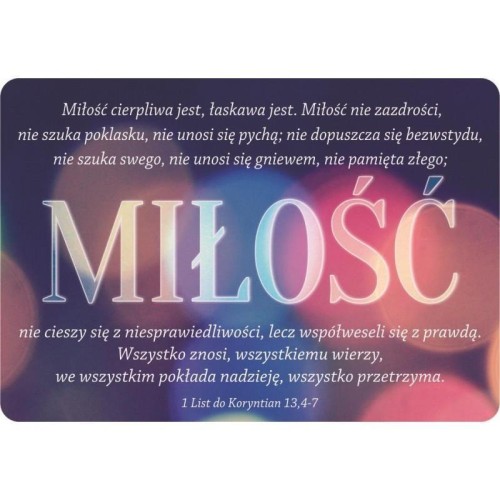 Magnes na lodówkę - Hymn o miłości ŚWIATŁA, Szaron
