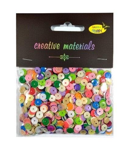 Cekiny nieprzeźroczyste 6mm 20g, Galeria Hobby