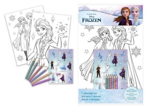 Zestaw do kolorowania Frozen, Kids Euroswan