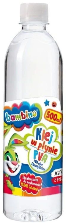 Klej w płynie PVA 500ml BAMBINO, ST-MAJEWSKI