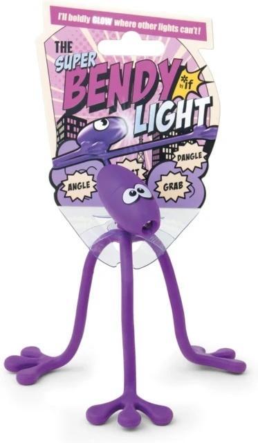Super Bendy Lampka do książki - fioletowa, IF