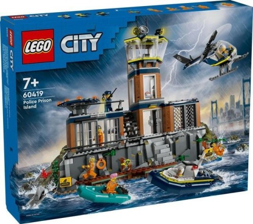 Lego CITY 60419 Policja z Więziennej Wyspy, Lego