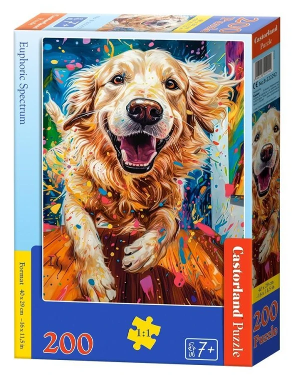 Puzzle 200 Euphoric Spectrum CASTOR, Castorland