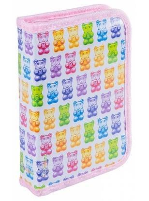 Piórnik z wyposaż. Colorful Teddy Bears różowy