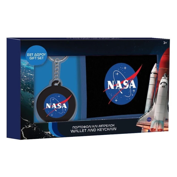 Portfel z breloczkiem Nasa