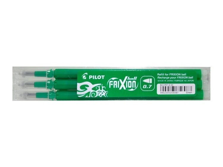 Wkład FriXion zielony 3szt PILOT, PILOT