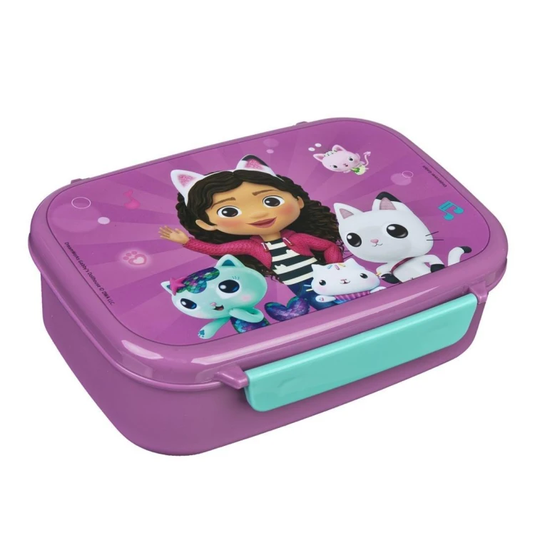 Lunch Box z przegródką Koci Domek Gabi, Cass film
