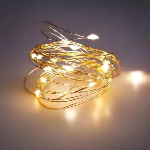 Lampki led na druciku (20 lampek)