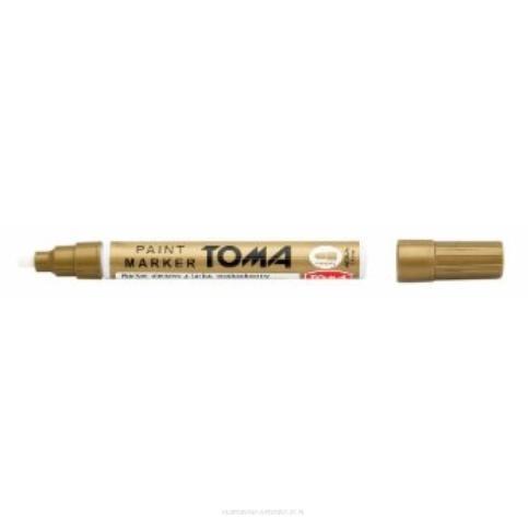 Marker olejowy złoty TOMA, TOMA