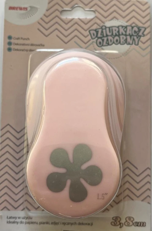 Dziurkacz ozdobny Kwiatek 3.8cm, Brewis