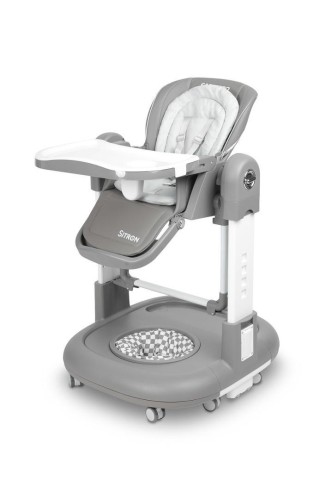 Krzesełko do karmienia Sitron grey, Caretero