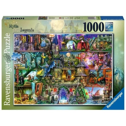 Puzzle 1000 Mity i legendy, Ravensburger