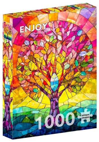 Puzzle 1000 Kryształowe drzewo, Enjoy