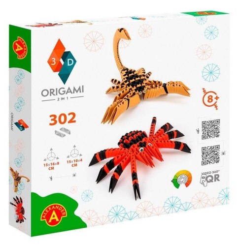 Origami 3D - 2w1 pakąk i skorpion ALEX, Alexander