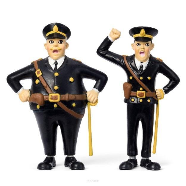 Figurki policjanci Kling i Klang Pippi, MICKI