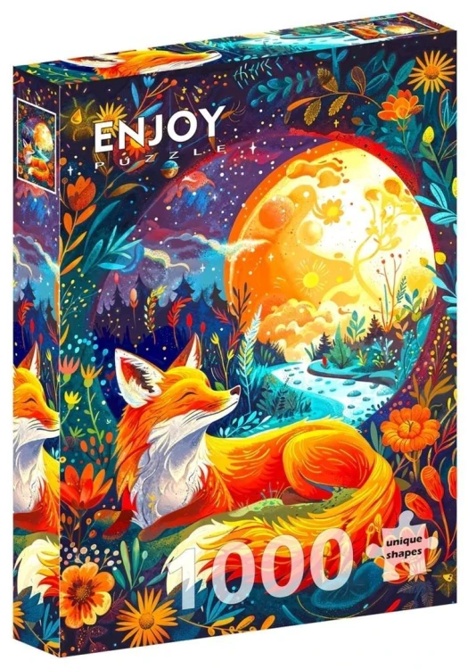 Puzzle 1000 Księżycowy lis, Enjoy