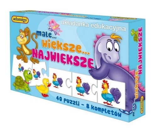 Małe większe największe, Adamigo