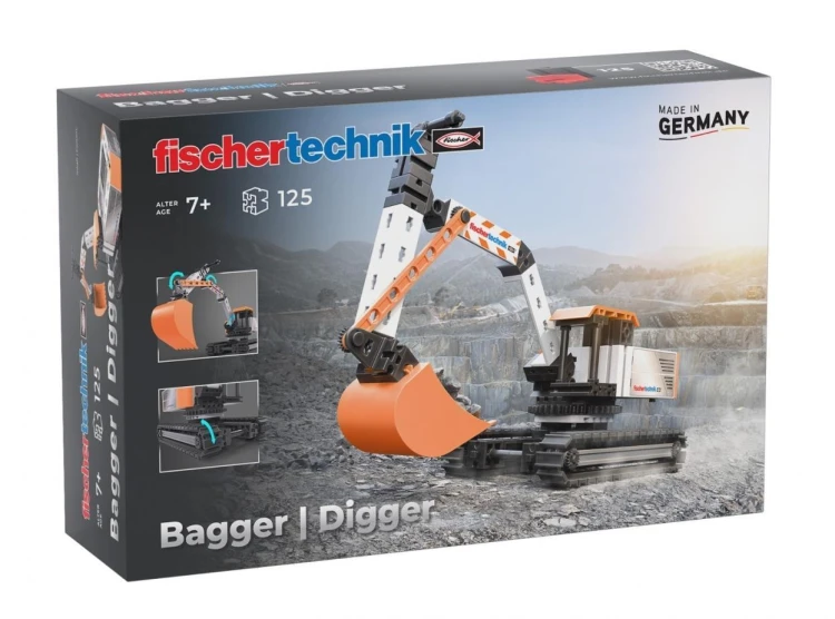 Zestaw konstrukcyjny - Koparka, fischertechnik