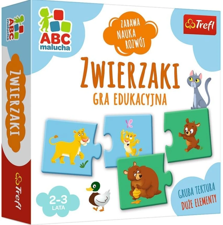 ABC malucha - Zwierzaki TREFL, Trefl