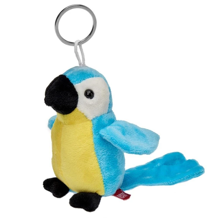 Brelok papuga ara niebieska 11cm, Beppe
