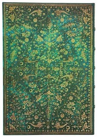 Notatnik linia Emerald Flower mini, Paperblanks