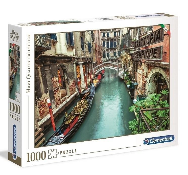 Puzzle 1000 Venice Canal, Clementoni