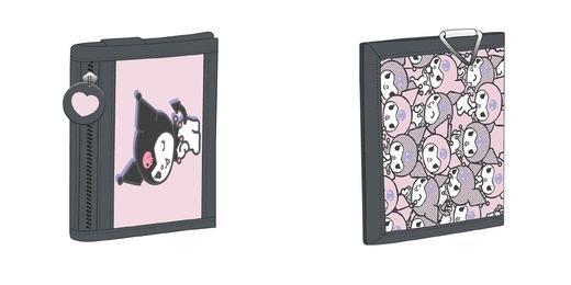 Portfelik Kuromi pink