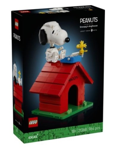 LEGO(R) IDEAS 21368 Peanuts: Snoopy's Doghouse